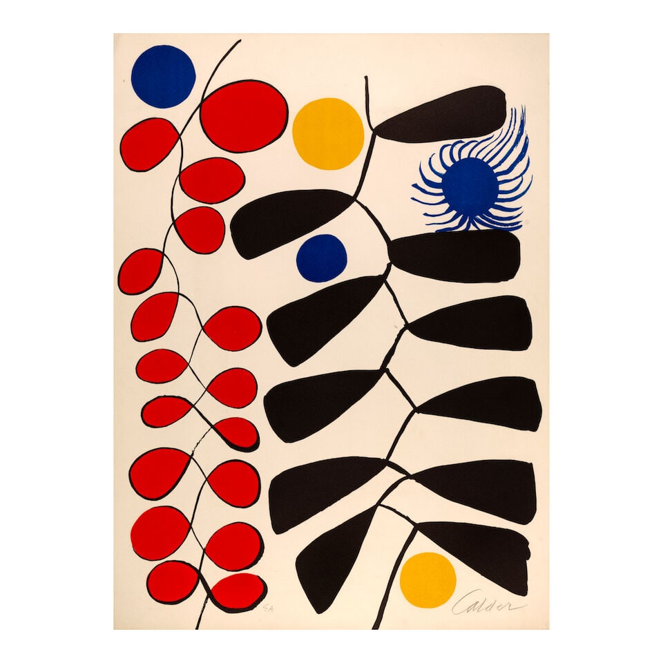 Alexander Calder (1898-1976); Spiral Imaginatif; (1 of 1)