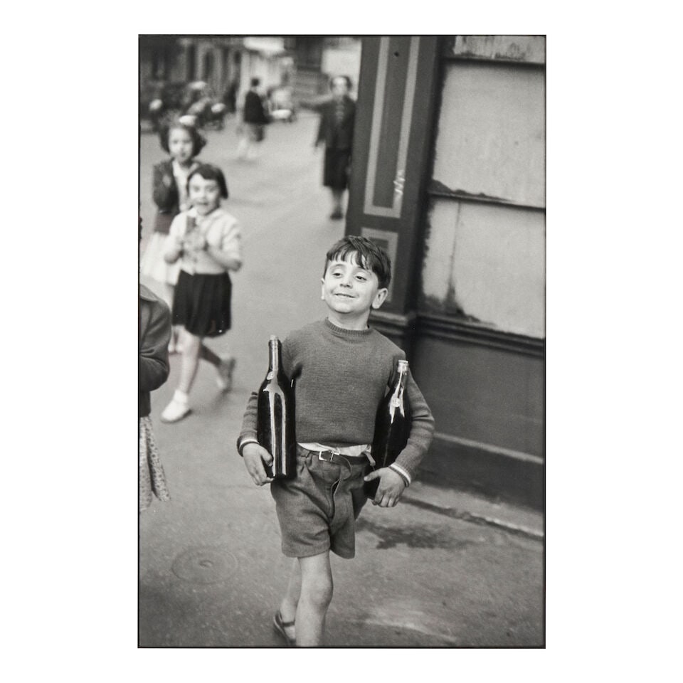 Henri Cartier-Bresson (1908-2004); Rue Mouffetard, Paris; (1 of 4)
