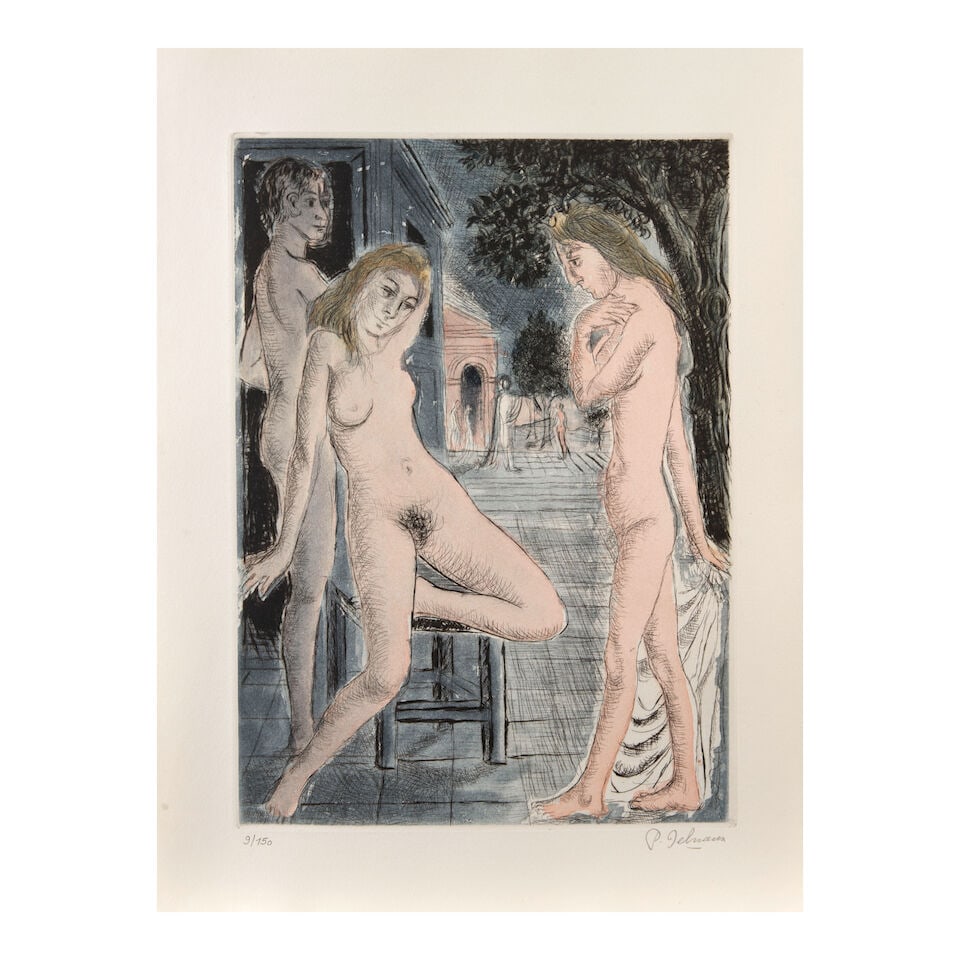 Paul Delvaux (1897-1994); Seven Dialogues with Paul Delvaux; (1 of 6)