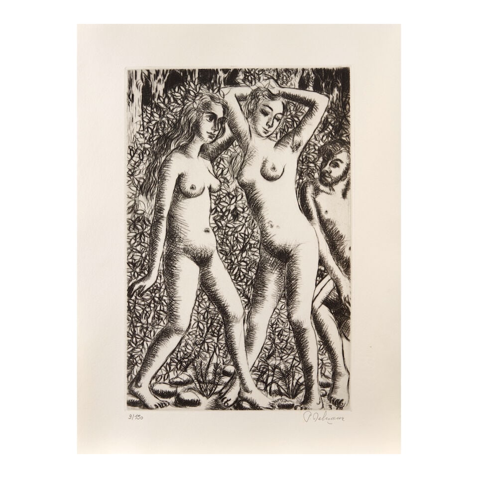 Paul Delvaux (1897-1994); Seven Dialogues with Paul Delvaux; - 4