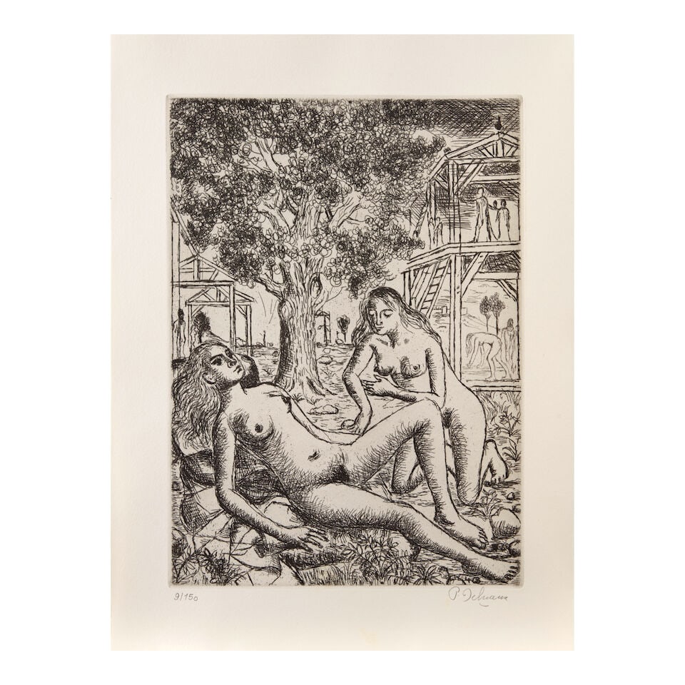 Paul Delvaux (1897-1994); Seven Dialogues with Paul Delvaux; - 5