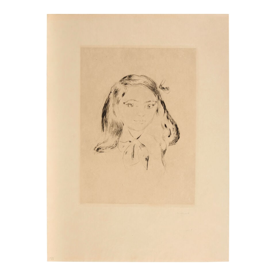Edvard Munch (1863-1944); Suzanne Aimée Cassirer (Paul Cassirer's Daughter); - 2