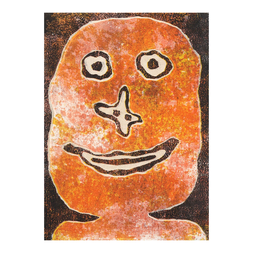 Jean Dubuffet (1901-1985); Sourire; (1 of 3)