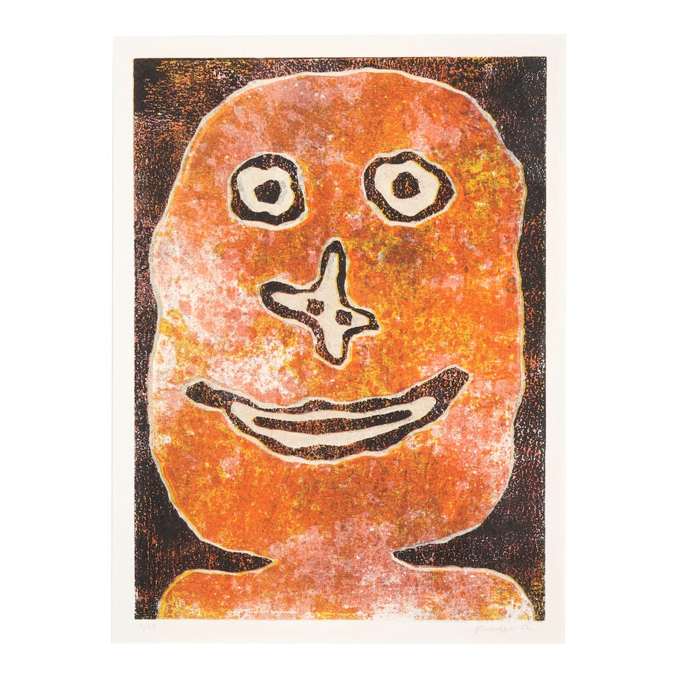 Jean Dubuffet (1901-1985); Sourire; - 2