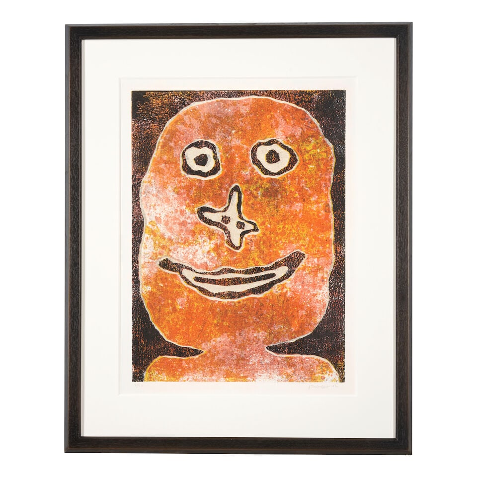 Jean Dubuffet (1901-1985); Sourire; - 3