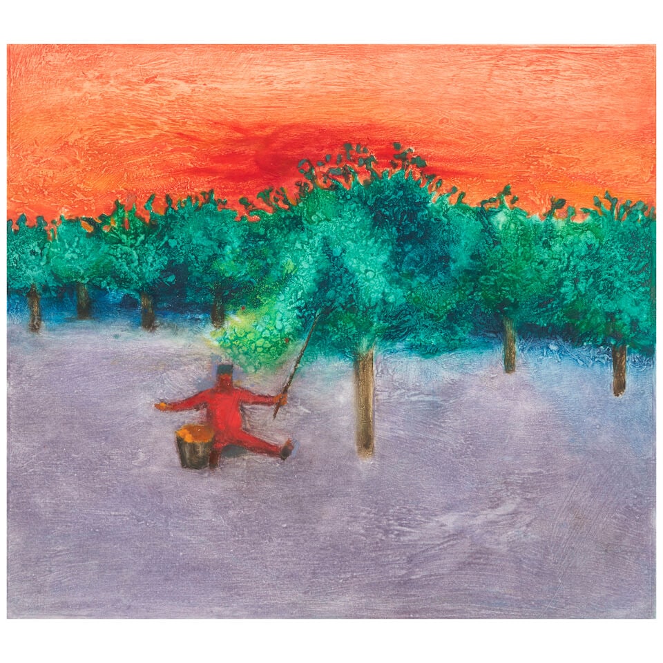 Anthony Fry (1927-2016); Apricot Picker; - 5
