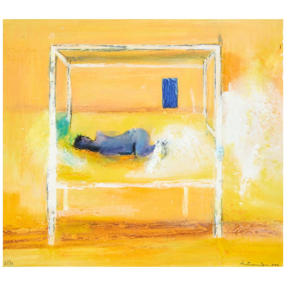 Anthony Fry (1927-2016); Yellow Bed; (1 of 4)