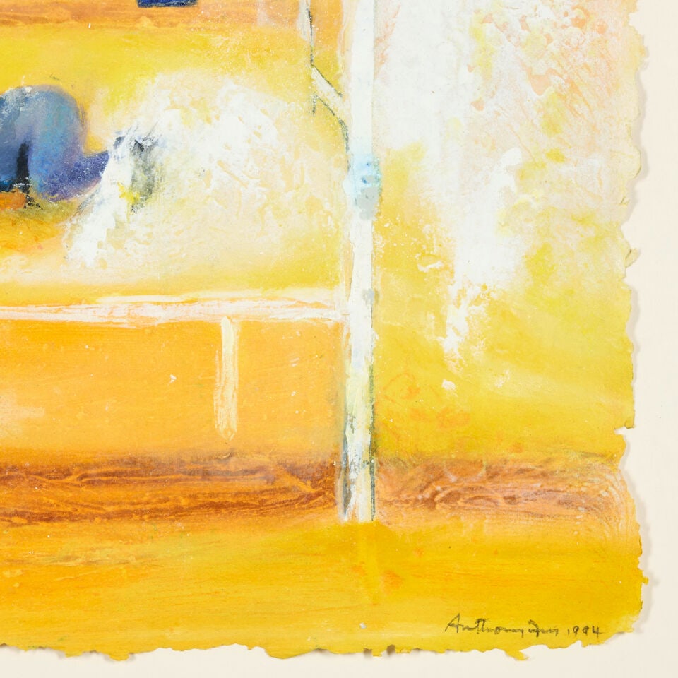 Anthony Fry (1927-2016); Yellow Bed; - 2