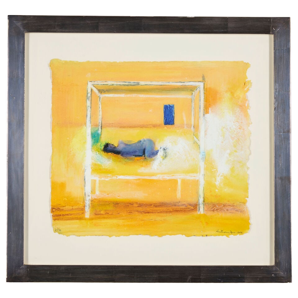 Anthony Fry (1927-2016); Yellow Bed; - 3