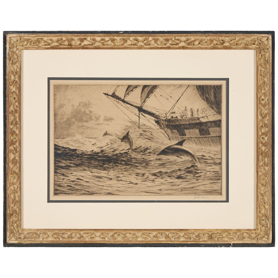 Martin Lewis (1881-1962); Trade Winds; - 2