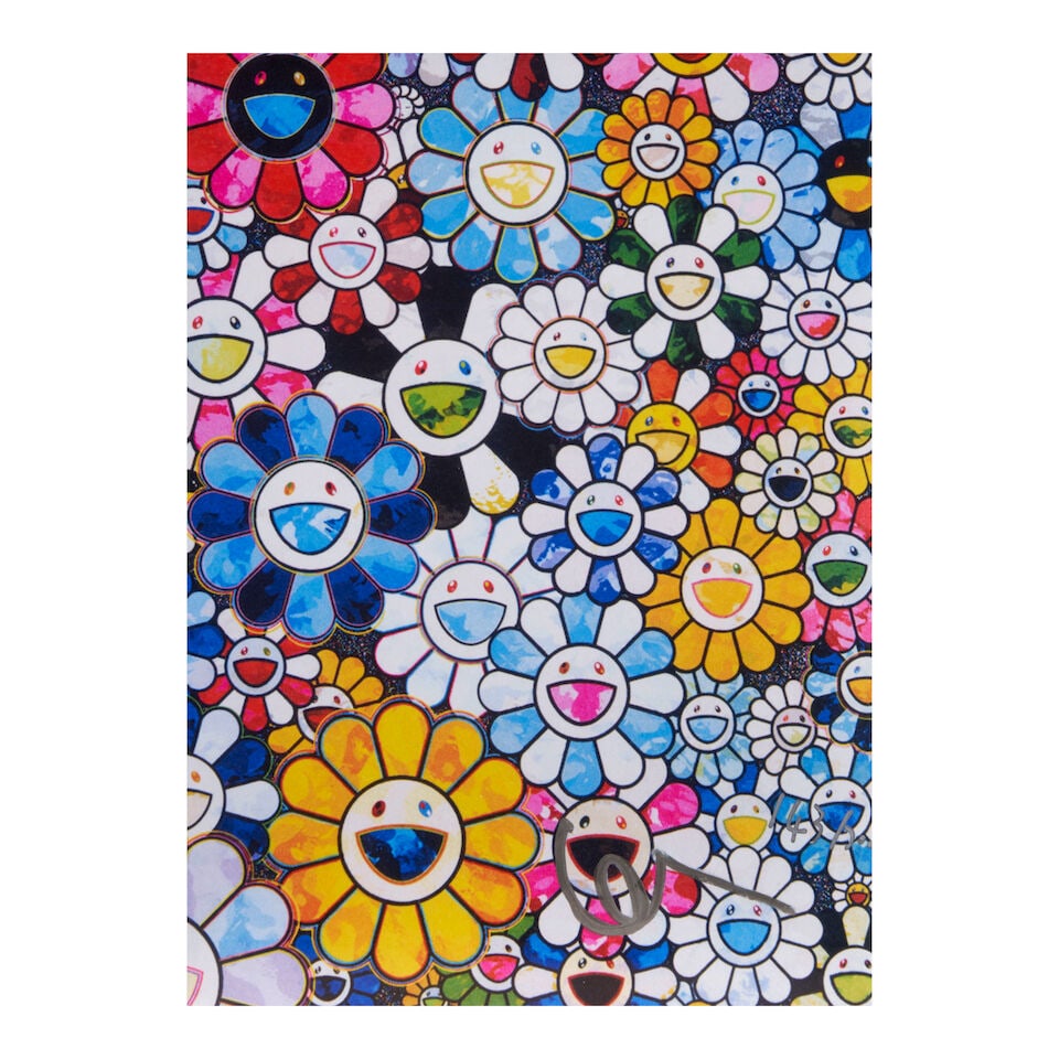 Takashi Murakami (born 1962); Flower with Smiley Faces; - 2