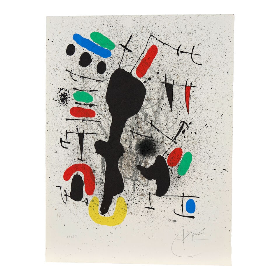 Joan Miró (1893-1983); Liberté des Libertés (Freedom of Freedoms); - 2