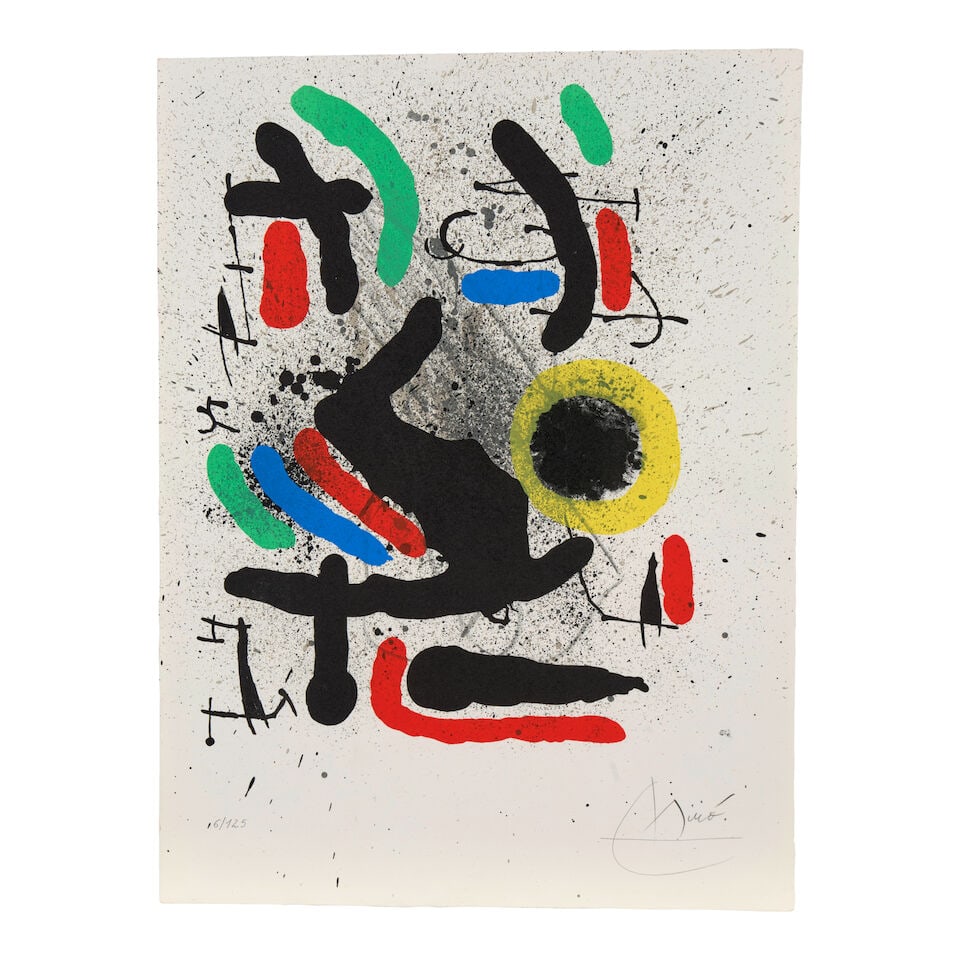 Joan Miró (1893-1983); Liberté des Libertés (Freedom of Freedoms); - 3