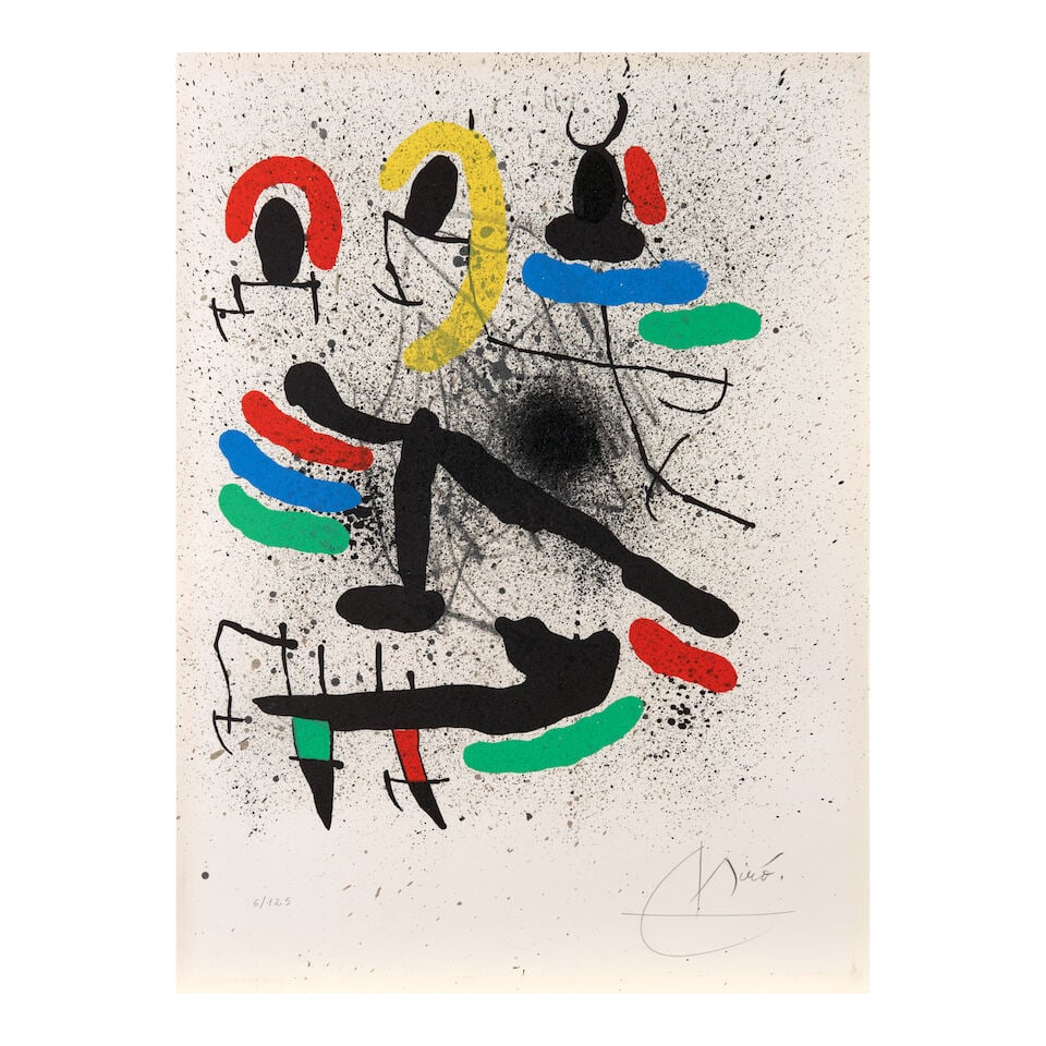 Joan Miró (1893-1983); Liberté des Libertés (Freedom of Freedoms); - 5