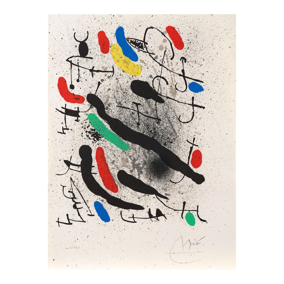 Joan Miró (1893-1983); Liberté des Libertés (Freedom of Freedoms); - 6