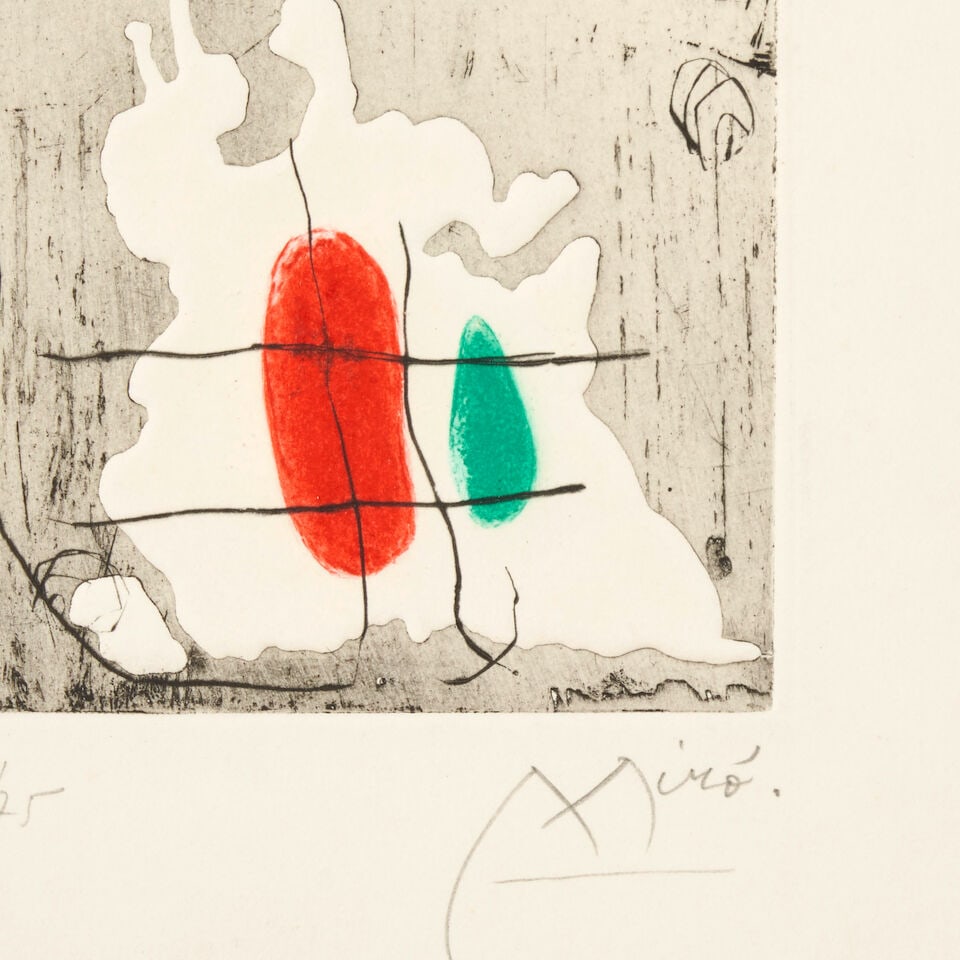 Joan Miró (1893-1983); Petite Barrière; - 3