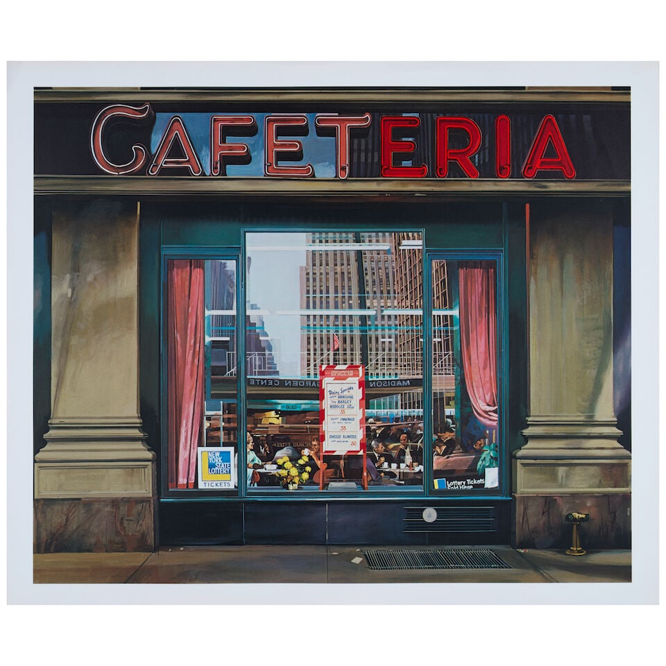 Richard Estes (born 1932); Cafeteria, from Radical Realism; (1 of 1)
