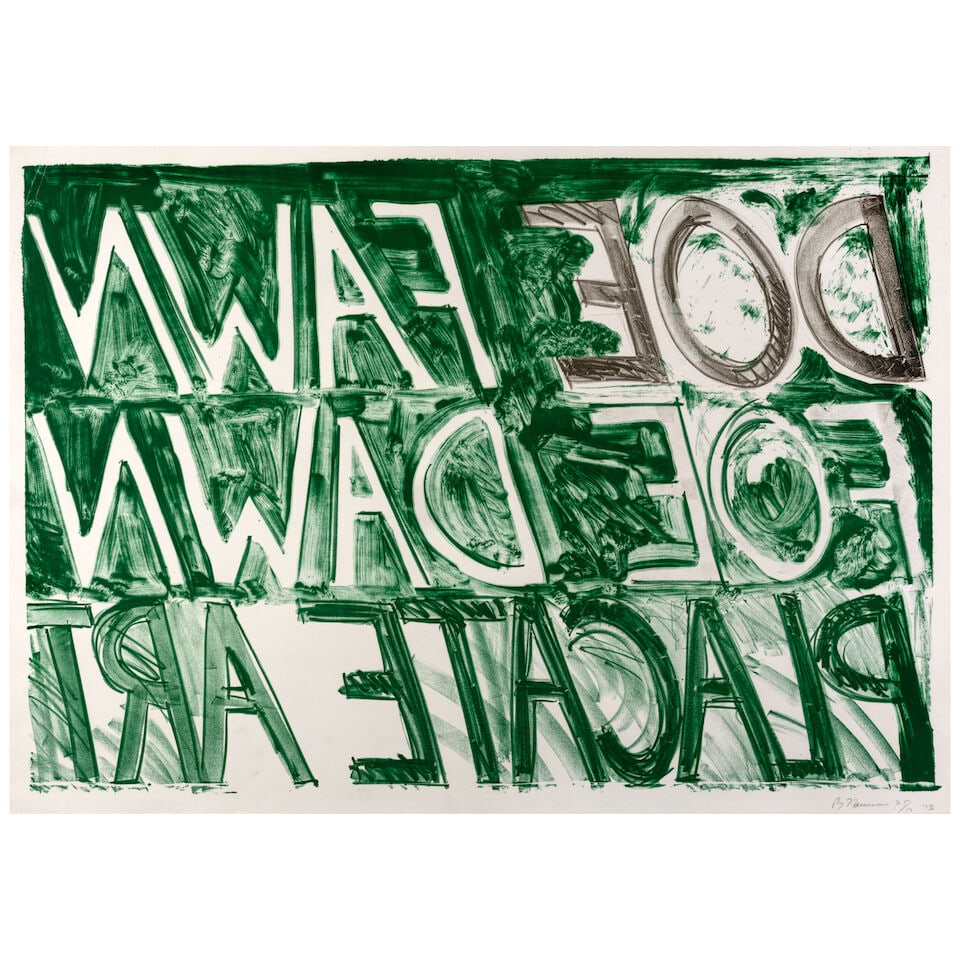 Bruce Nauman (born 1941); Doe Fawn; (1 of 1)