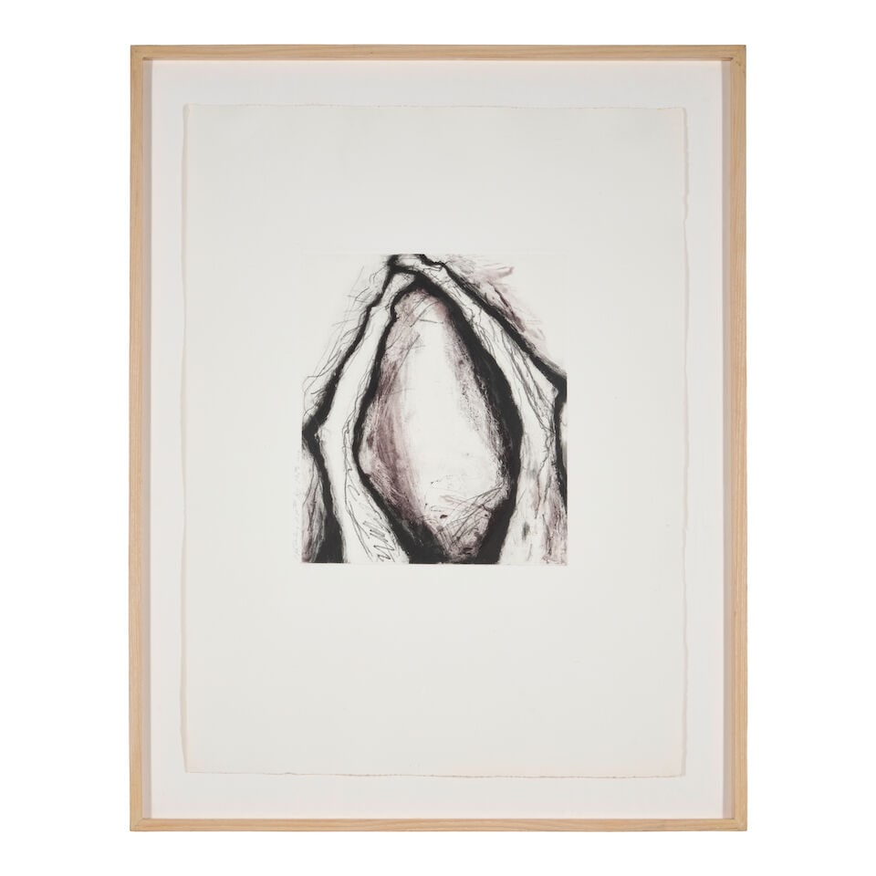 Susan Rothenberg (1945-2020); Untitled (May #2);: Susan Rothenberg (1945-2020) Untitled (May #2), 1979 Etching on Fabriano etching paper, signed in pencil, annotated 'AP XII/XII' and dated, published by Parasol Press Ltd., New York, with the blindsta