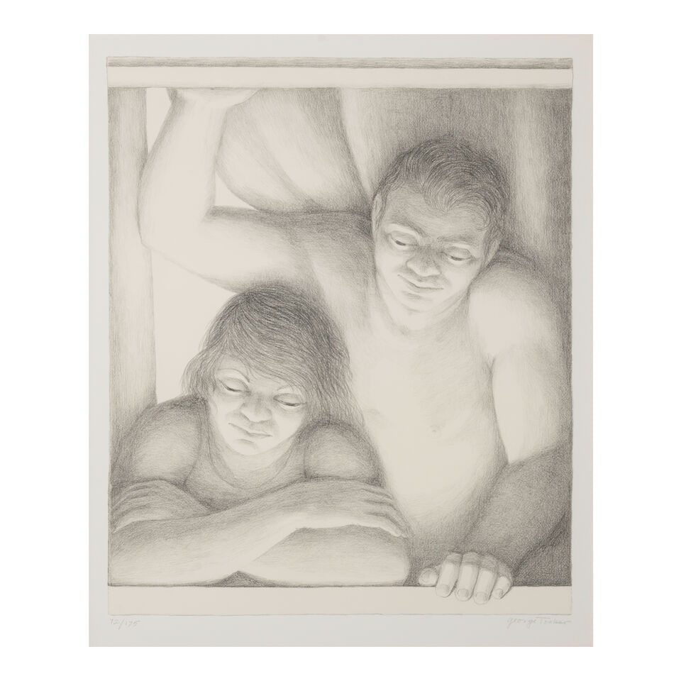 George Tooker (1920-2011); Window; (1 of 2)