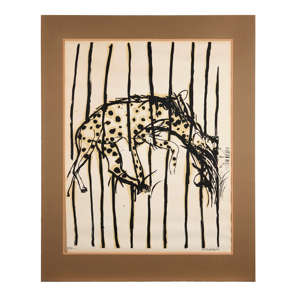 Brett Whiteley (1939-1992); Hyena, from My Relationship between Screenprinting and Regent's Park... - 2