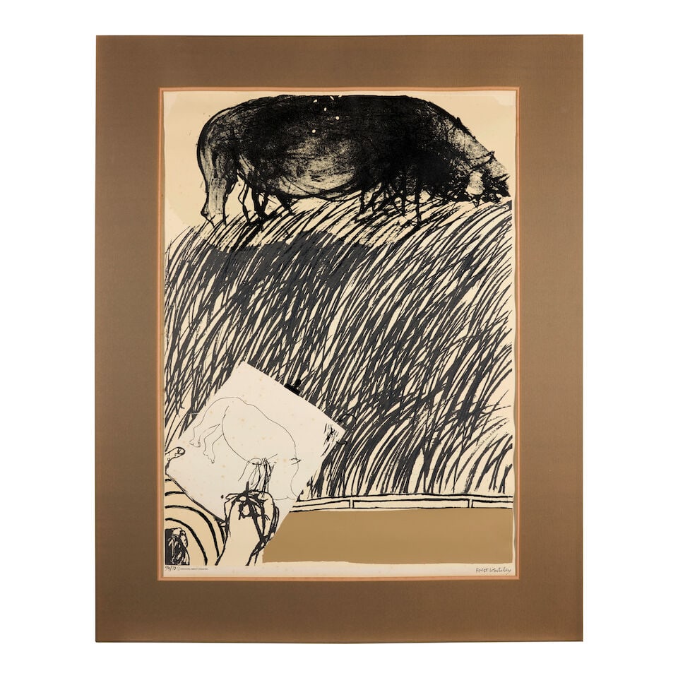 Brett Whiteley (1939-1992); Drawing About Drawing, from My Relationship between Screenprinting a... - 2