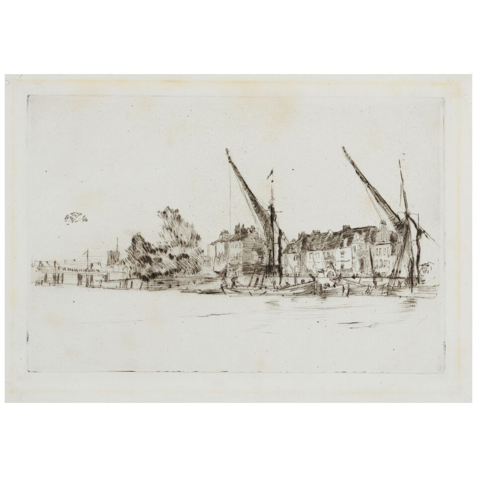James Abbott McNeill Whistler (1834-1903); A Group of 3 Prints; (1 of 3)