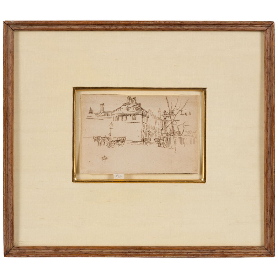James Abbott McNeill Whistler (1834-1903); The Temple, from Second Venice Set; - 2