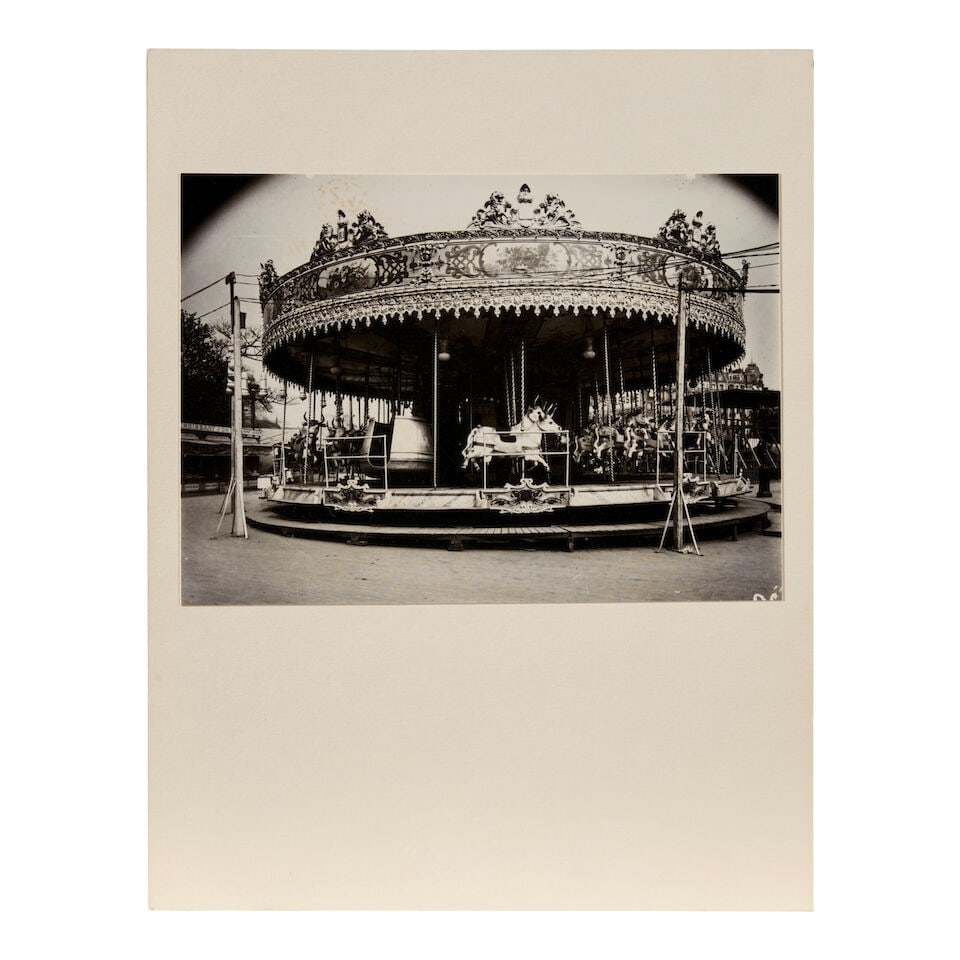 Eugène Atget (1857-1927); Carrousel; - 2