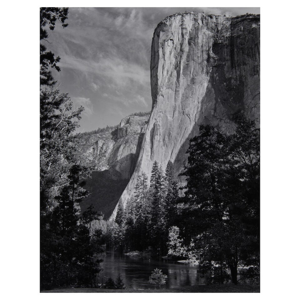 Ansel Adams (1902-1984); El Capitan, Yosemite National Park, California; (1 of 3)
