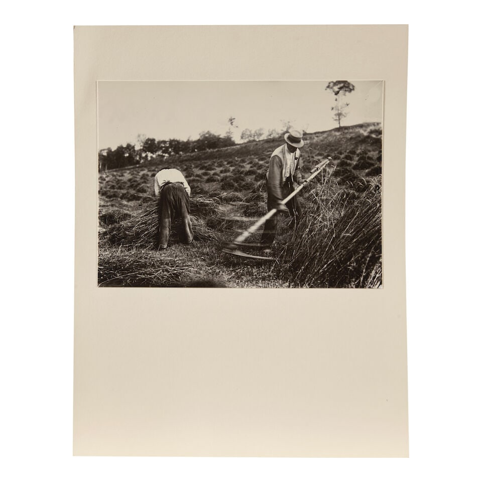 Eugène Atget (1857-1927); Faucheurs, Somme; - 2
