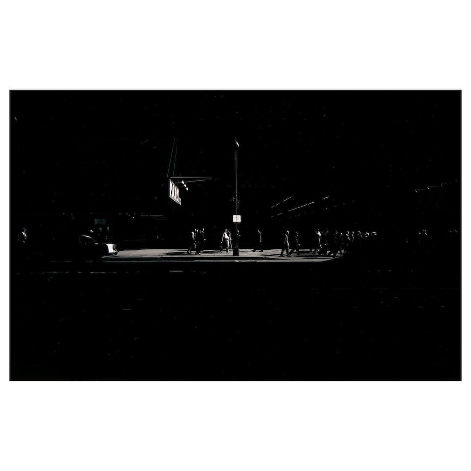 Harry Callahan (1912-1999); Wabash Avenue, Chicago; (1 of 2)