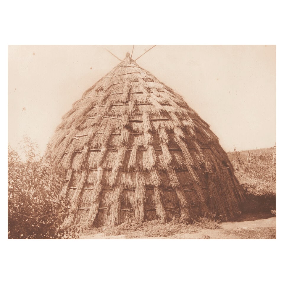 Edward S. Curtis (1868-1952); Wichita Grass-House; (1 of 1)