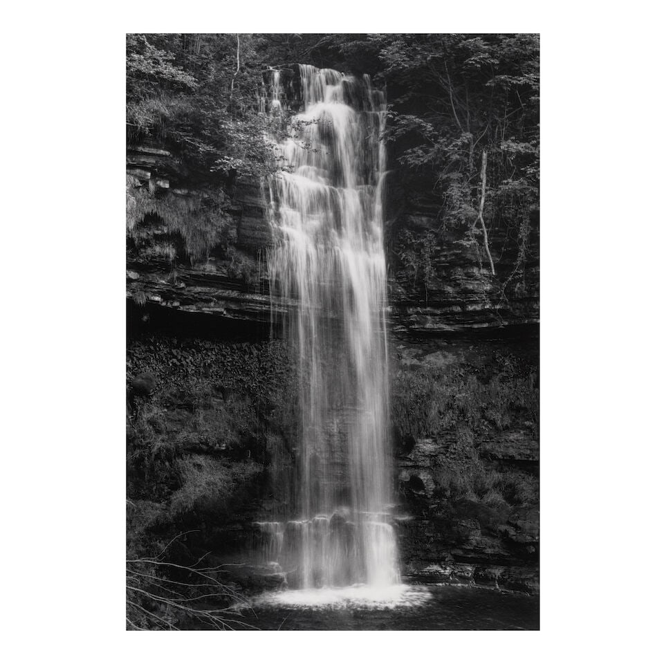 Paul Caponigro (1932-2024); Glencar Falls, Sligo, Ireland; (1 of 2)