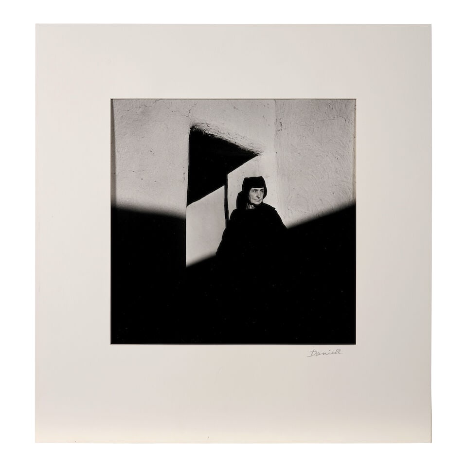 George Daniell (1911-2002); Georgia O'Keeffe at Abiquiu; - 2