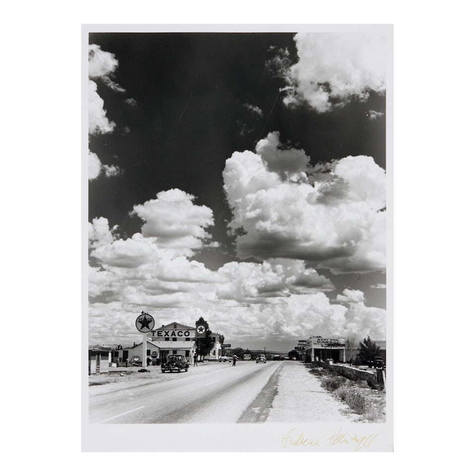 Andreas Feininger (1906-1999); Route 66, Arizona; (1 of 2)