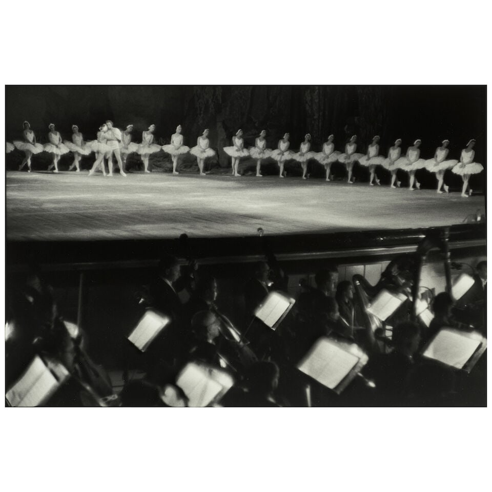 Henri Cartier-Bresson (1908-2004); Swan Lake, Bolshoi Theatre, Moscow, USSR; (1 of 2)
