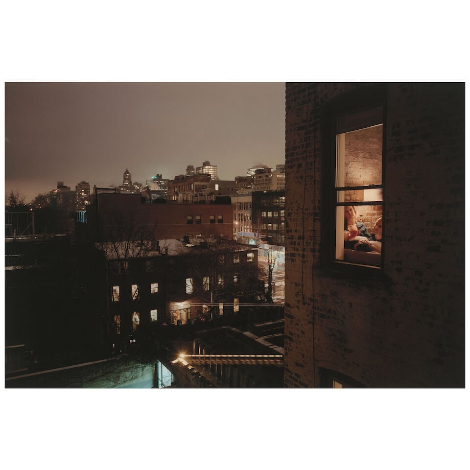 Gail Albert Halaban (born 1970); 'Out My Window, Brooklyn, Snow';: Gail Albert Halaban (born 1970) 'Out My Window, Brooklyn, Snow', 2007 Archival pigment print, printed 2008; signed, titled, dated, and editioned '1/10' in ink on the reverse, framed, a Robert Mann Gal