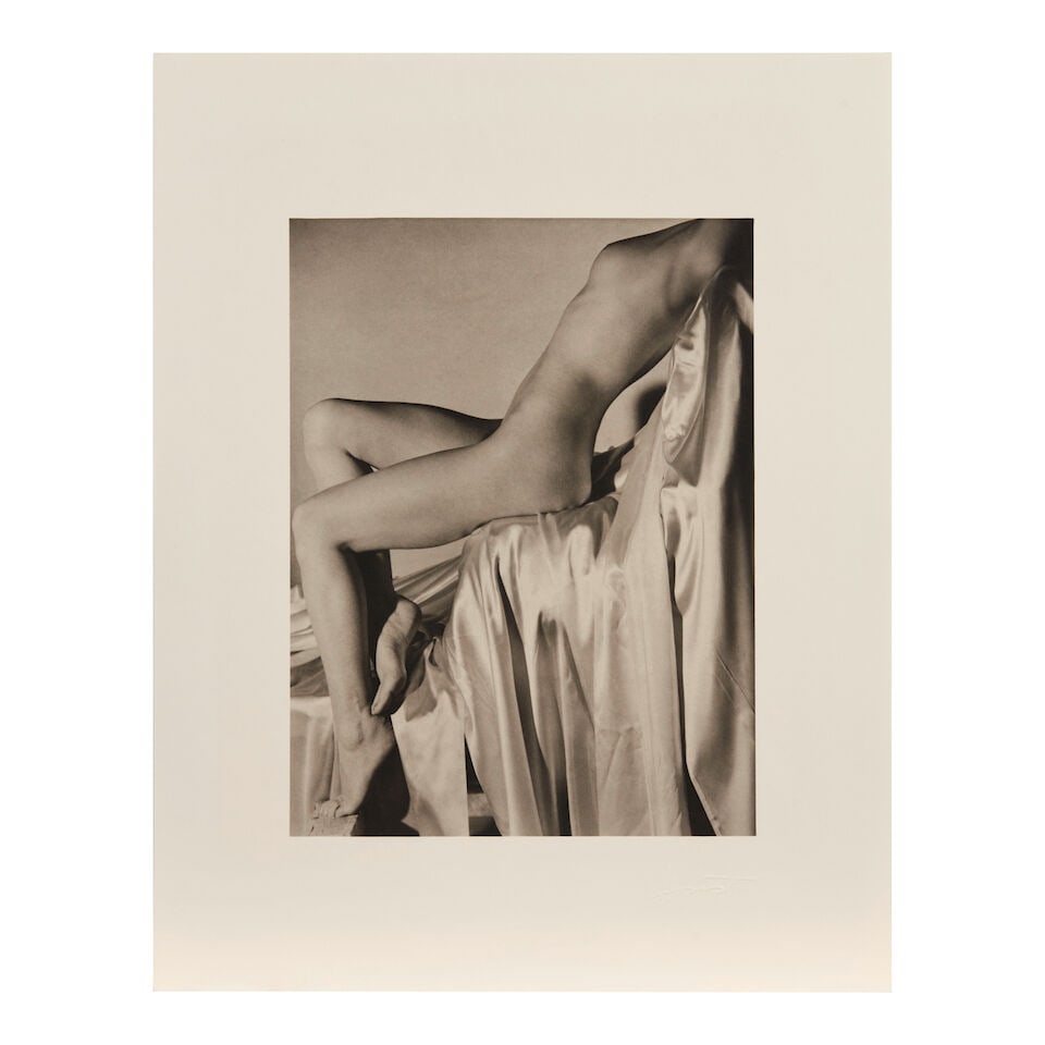 Horst P. Horst (1906-1999); Lisa on Silk; - 2