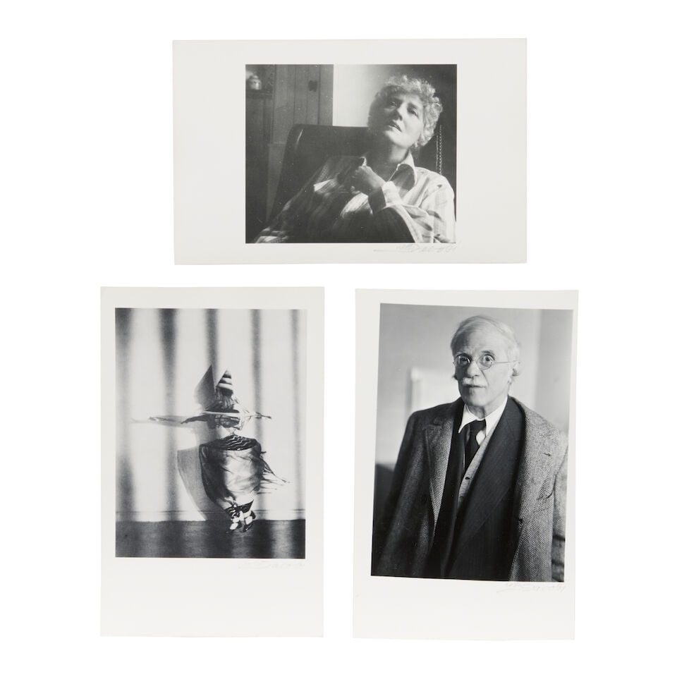 Lotte Jacobi (1896-1990); Three Photographs, including: Alfred Stieglitz; (1 of 1)