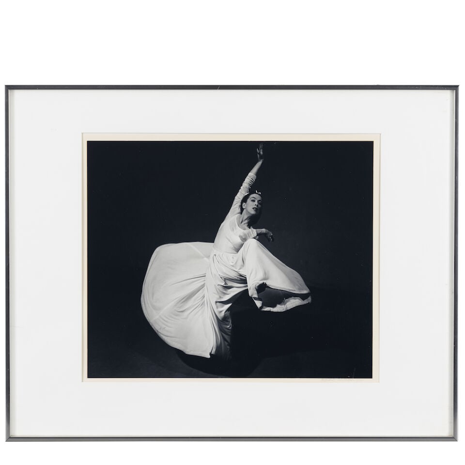 Barbara Morgan (1900-1992); 'Martha Graham - Letter to the World (Swirl)'; - 2