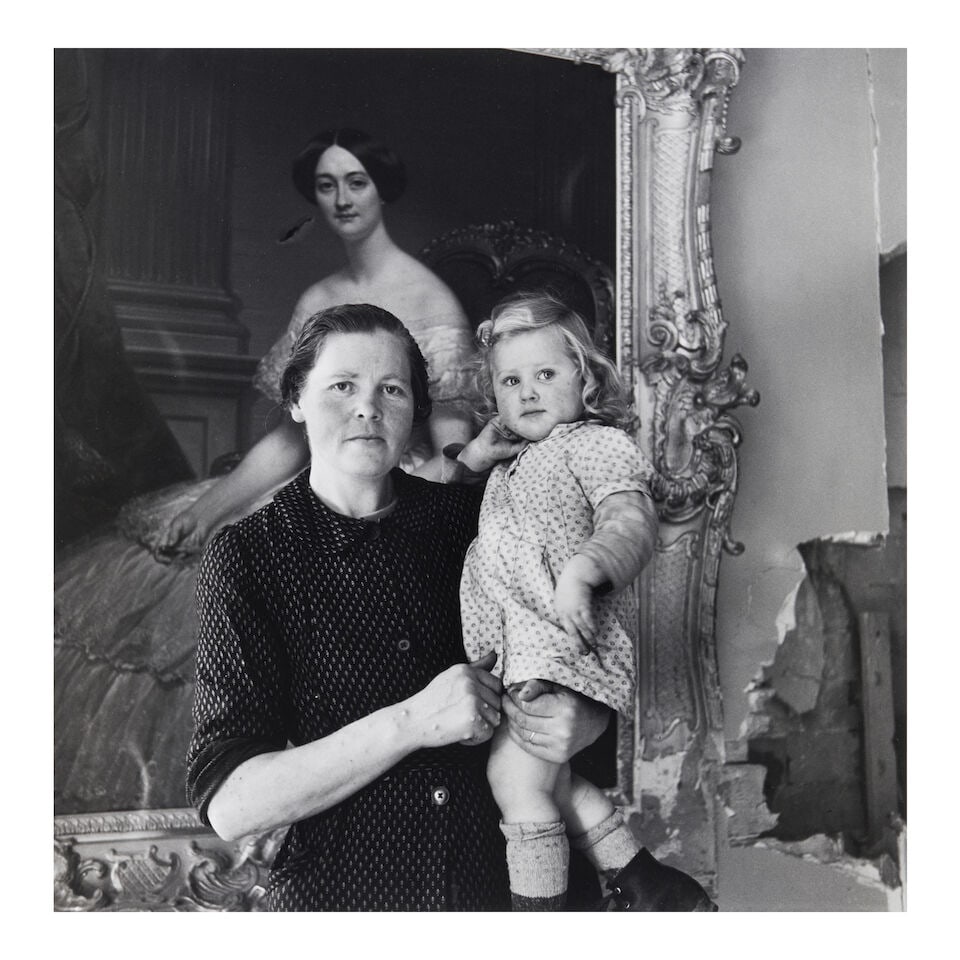 John G. Morris (1916-2017); Refugee Mother and Child, Normandy; (1 of 2)