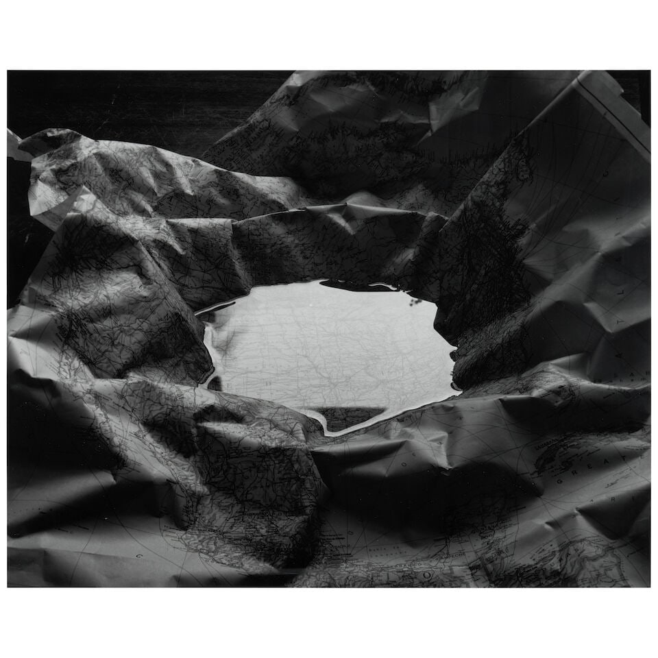 Abelardo Morell (born 1948); Map of North America; (1 of 2)
