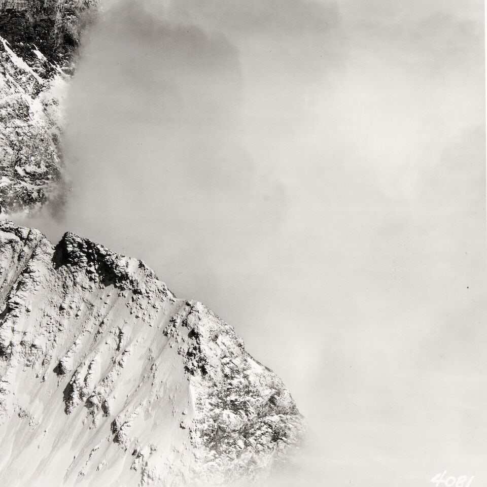 Bradford Washburn (1910-2007); Summit of the Matterhorn From the Southwest in a Western Cloud St... - 2