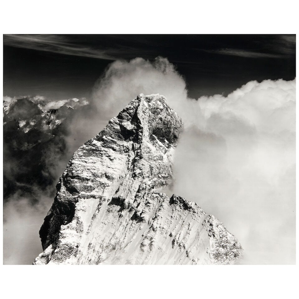 Bradford Washburn (1910-2007); Summit of the Matterhorn From the Southwest in a Western Cloud St... - 3