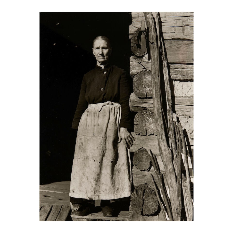 Arthur Rothstein (1915-1985); Three Photographs including: Minnie Knox, Garrett County, MD; (3) - 4