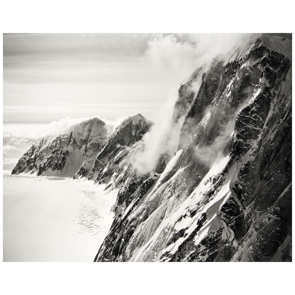 Bradford Washburn (1910-2007); Clouds Rising out of the Great Gorge of Ruth Glacier After a Bliz... (1 of 3)