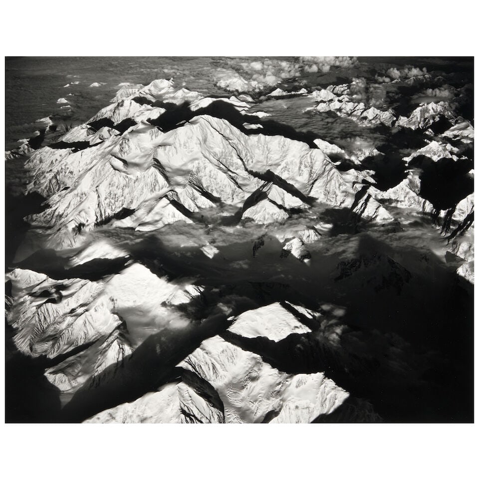 Bradford Washburn (1910-2007); Mount McKinley, Sunset at 41,000 feet, Alaska; - 2