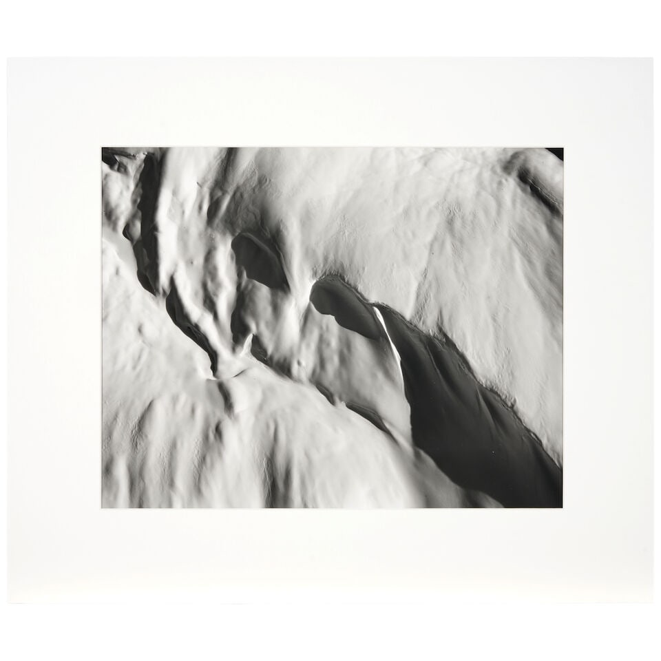 Bradford Washburn (1910-2007); Ruth Glacier Crevasses, Alaska; - 3