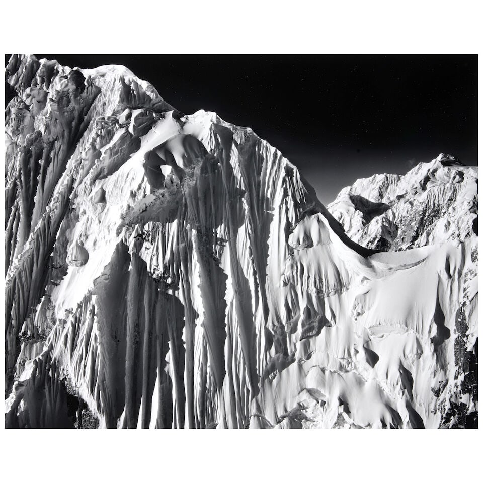 Bradford Washburn (1910-2007); Mount Huntington's Incredible North Face, Alaska; (1 of 3)